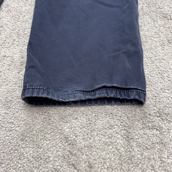 Bonobos Slim Fit Straight Leg Chino Pants Mens 33x32 Navy Blue Cotton Classic - Picture 4 of 16